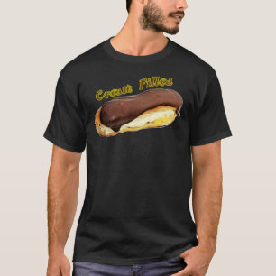 T-SHIRT CHOCOLAT À CRÈME REMPLIS - FUN PARODY DESIGN-