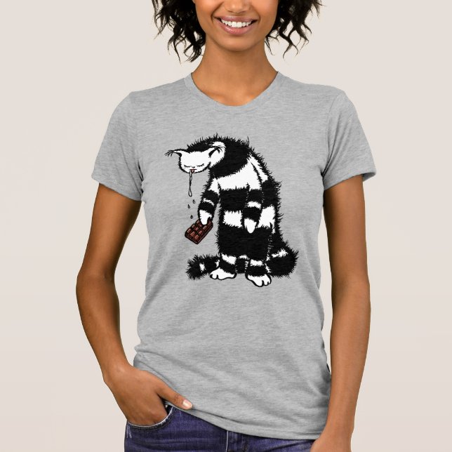 T-shirt Chocolat à tambour (Devant)