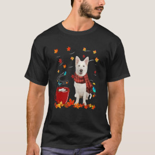 T-shirt Chocolat Chaud Blanc berger allemand