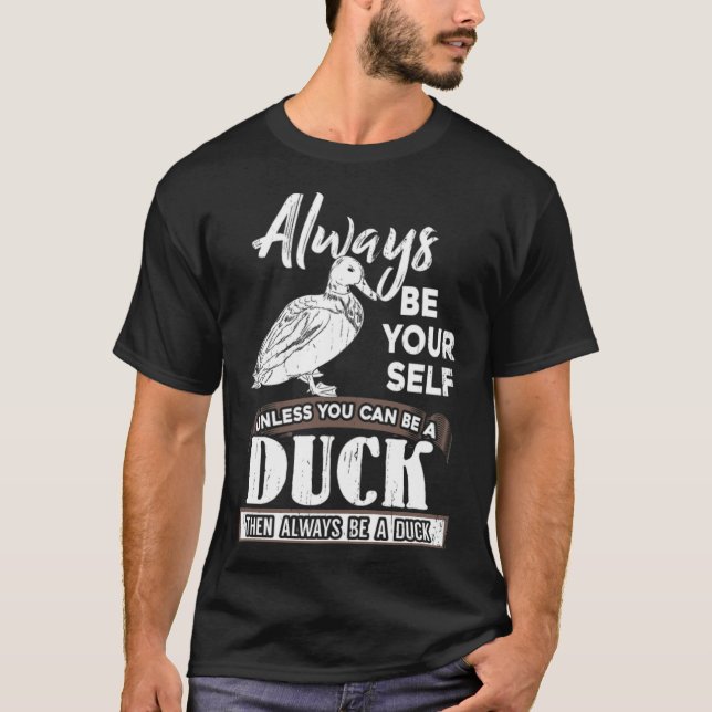 T-shirt Chocolat de canard (Devant)