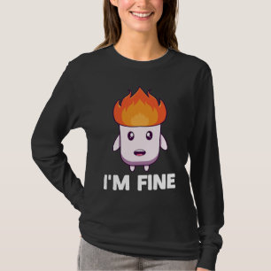 T-shirt Chocolat de grillade de camp de guimauve Smore Cam