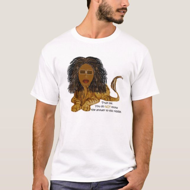 T-shirt Chocolat de sphinx (Devant)