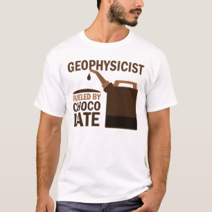 T-shirt Chocolat (drôle) de géophysicien