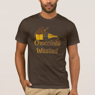 T-shirt Chocolat gaspillé