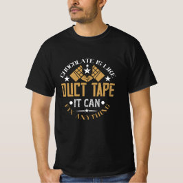 T-shirt Chocolat - Le Chocolat Est Comme Une Bande Ducale