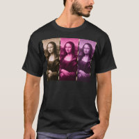 Chocolat rose violet Poster de animal Mona Lisa