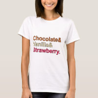 Chocolat vanille fraise Napolitaine Crème glacée