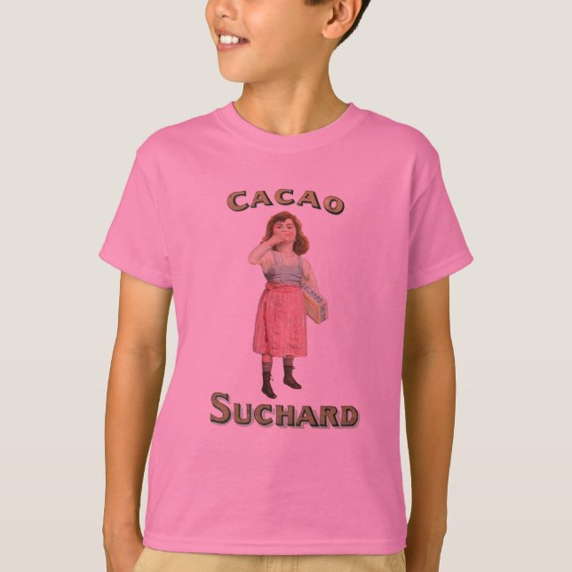 T-shirt Chocolat victorien Kiss Girl Sucre (Devant)