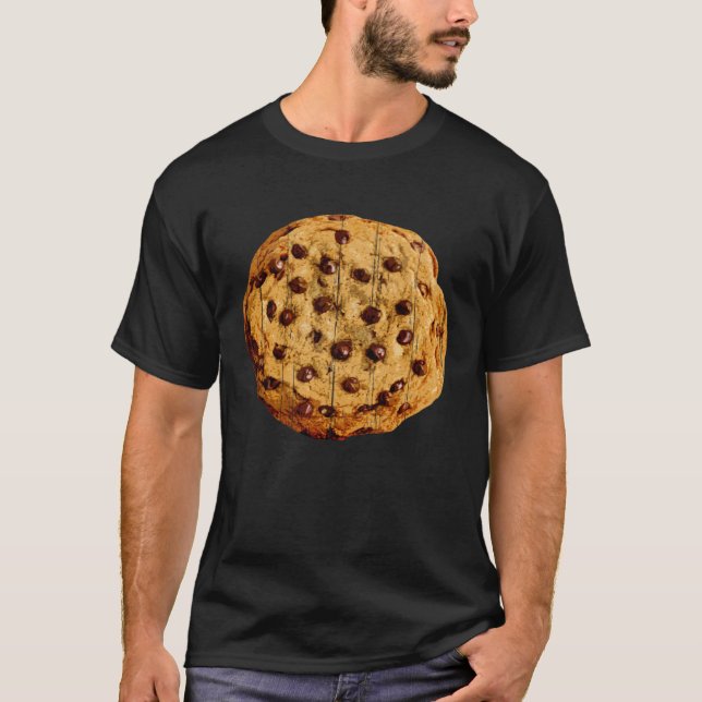 T-shirt Chocolate Chip Cookie Last Minute Party Costume La (Devant)