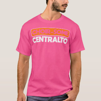T-shirt Chœur-Central pour chanteur d'opéra