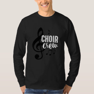 T-shirt Choir Crew Fier Choir Squad Choir École de chorale
