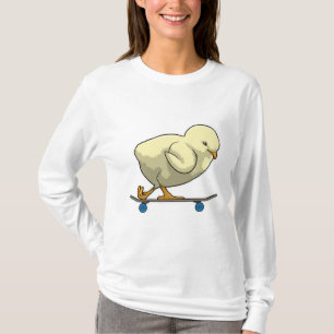 T-shirt Choisir comme patineur avec skateboard