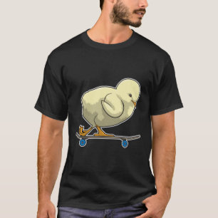 T-shirt Choisir comme patineur avec skateboard