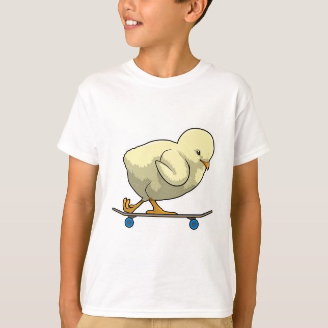 T-shirt Choisir comme patineur avec skateboard (Devant)