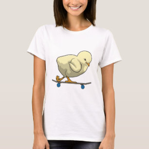 T-shirt Choisir comme patineur avec skateboard