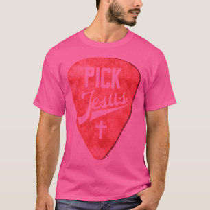 T-shirt Choisir Jésus Onglet de guitare Pour Pasteurs De M