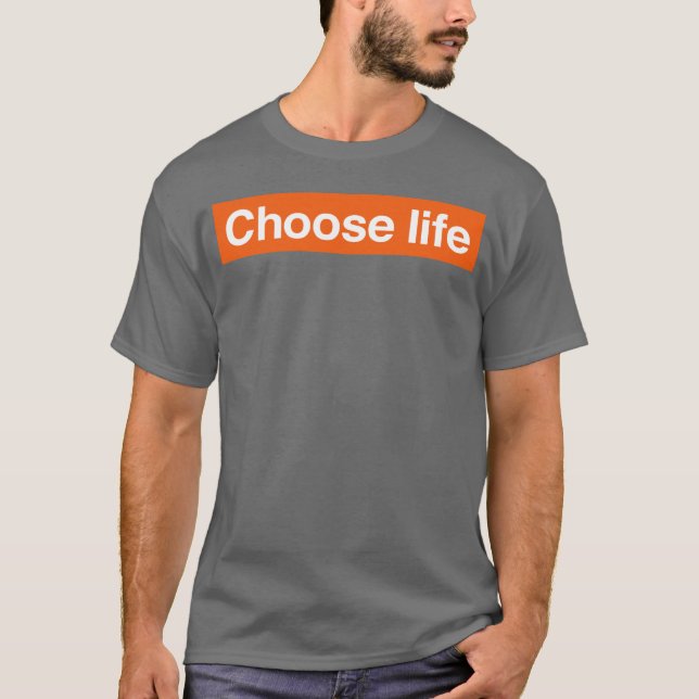 T-shirt Choisir la rétro vie (Devant)