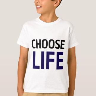 T-shirt choisir la vie adultes inspiré par wham! f