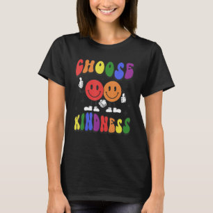 T-shirt Choisissez Kindness Smile Be Kind Inspirational Qu