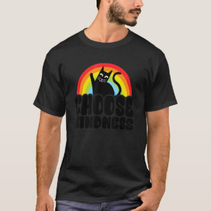 T-shirt Choisissez la gentillesse Anti Harcèlement Arc-en-
