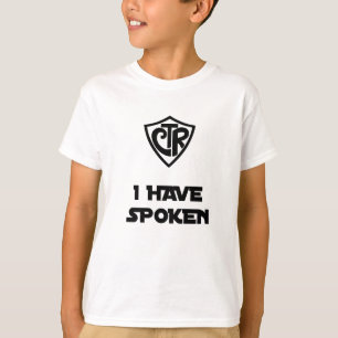 T-shirt Choisissez le droit que j'ai parlé Drôle LDS Baptê