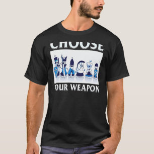 T-shirt Choisissez votre lecteur d'armes Tactiques Master