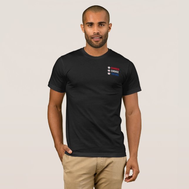 T-shirt Choix classé Vote du RCV Action politique (Devant entier)