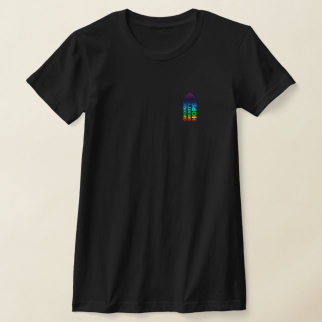 T-SHIRT CHOIX DIGNITÉ ESPÉRONS QUE LES HOMMES SONT DES (Poser)