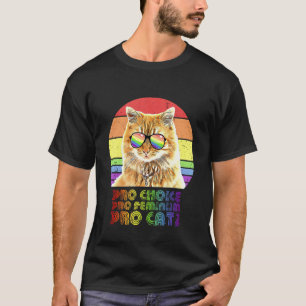 T-shirt Choix Pro Féminisme Pro Chat Lgbtq Féministe 5