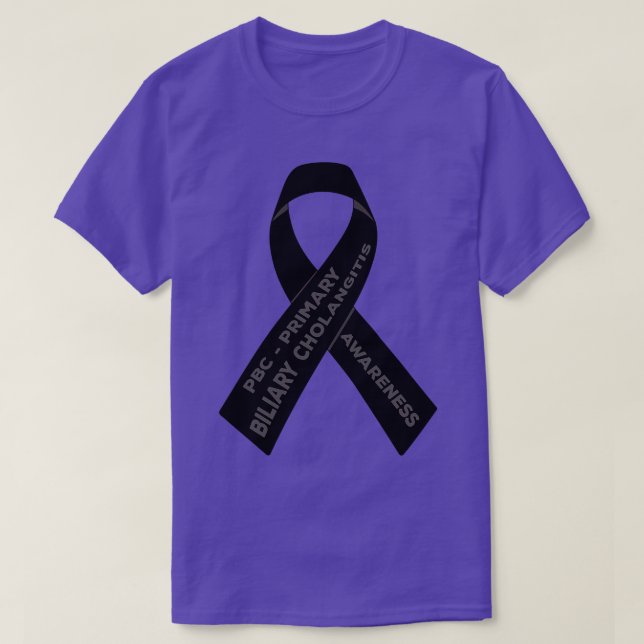 T-shirt Cholangite de la Biliaire primaire de la PBC (Design devant)