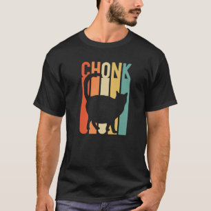 T-shirt Chonk Fat Chat Papa Hommes Lazy Retro Noël Oh Law