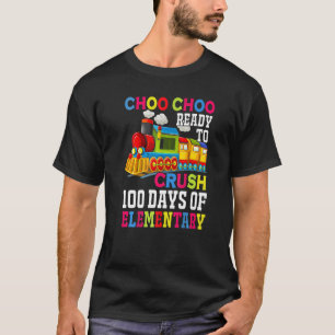 T-shirt Choo Choo Prêt À Écraser Le Train Élémentaire 100