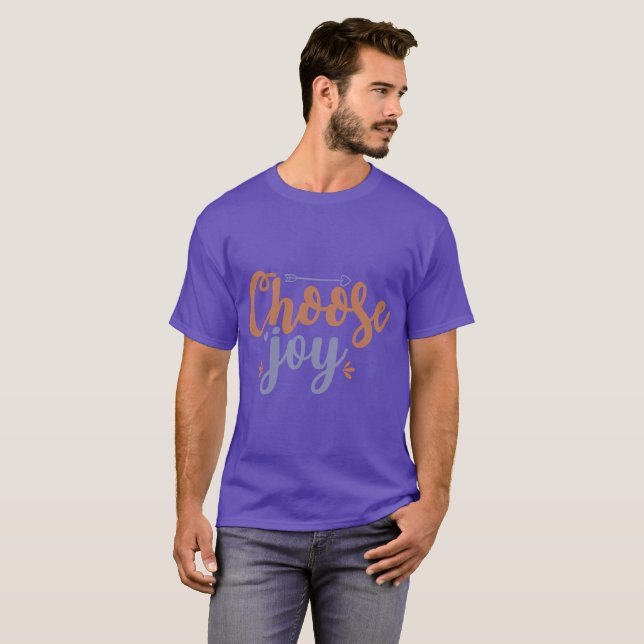 T-shirt Choose Joy (Devant entier)