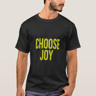 T-shirt Choose Joy sticker