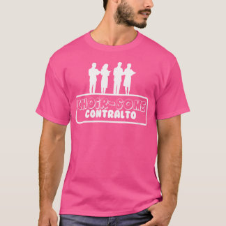 T-shirt Chorale De Femmes Certains Contralto Chanteur D'Op