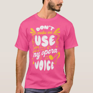 T-shirt Chorale Femen - Ne Me Faites Pas Utiliser Mon Opér