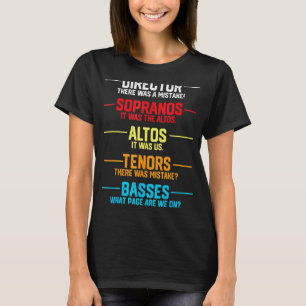 T-shirt Chorale Musicienne Appréciation Pour Hommes Femmes