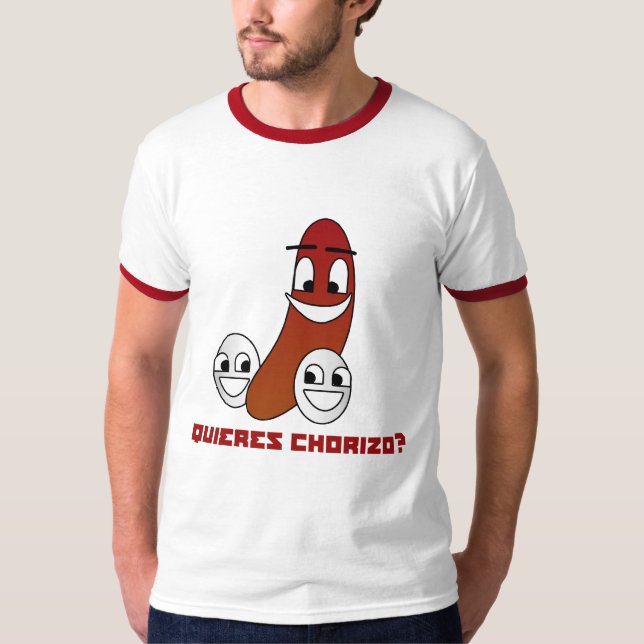 T-shirt Chorizo de Quieres ? (Devant)