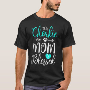 T-shirt Chorkie Maman Est Bienheureux Chien race Christian