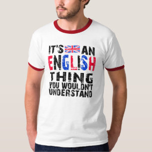 T-shirt Chose anglaise