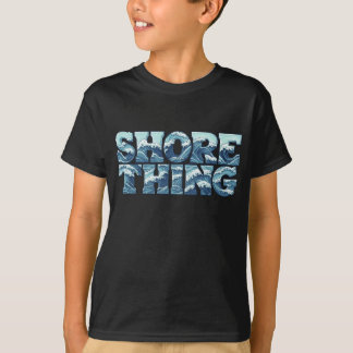 T-shirt Chose de la Côte | Graphique de Surf Enfant Vagues