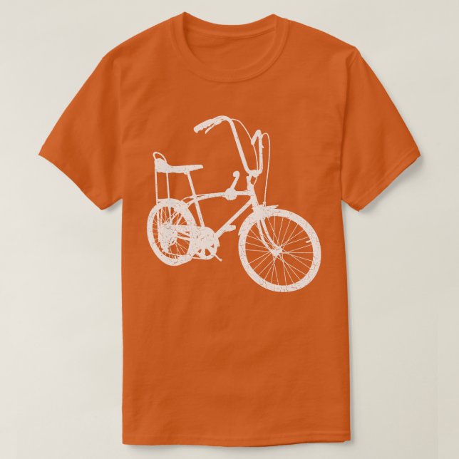 T-shirt Chose étrange Banana Seat Vélo Vélo Vélo (Design devant)