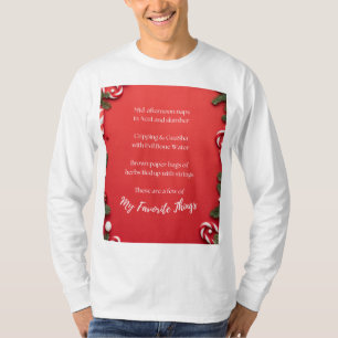 T-shirt Choses favorites Acupuncture à manches longues