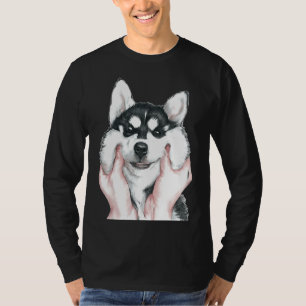 T-shirt Chou Husky