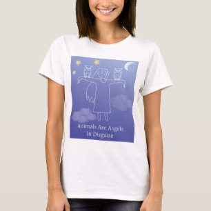 T-shirt Chouette ange Fuzzy Express®