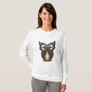 T-shirt Chouette aux grands yeux