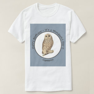 T-shirt Chouette barrée - Anniversaire ou autre événement 