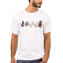 Chouette de chat Ours de poulet Ours mignonne Anim