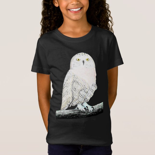 T-Shirt Chouette des neiges (Devant)