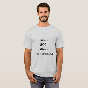 T-shirt Chouette drôle